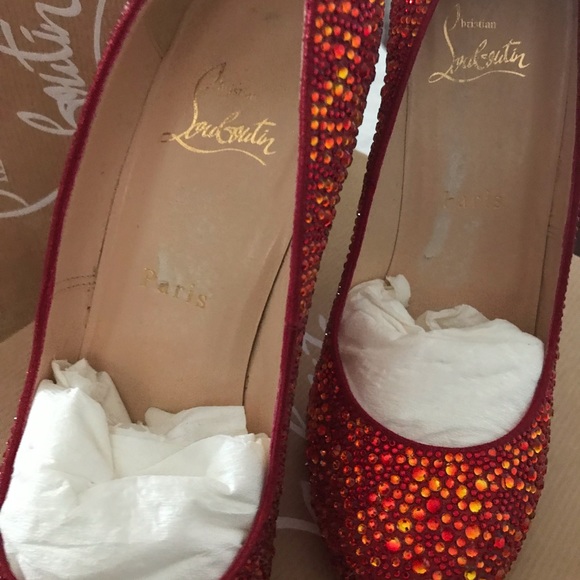 Christian Louboutin Shoes - Christian Louboutin Lady Lynch Strass 120Swarovski